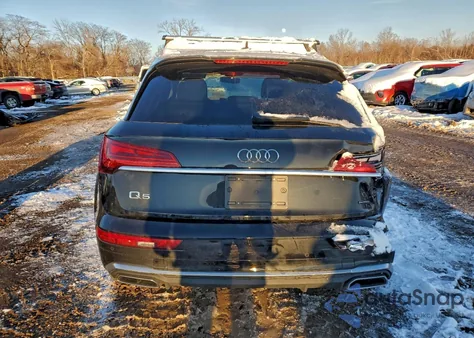 2024 Audi Q5 Premium Plus 45 z USA, uszkodzony, nr VIN WA1EAAFY4R2082901